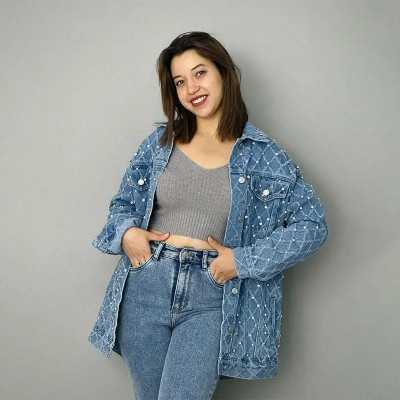 Veste en Jean "My Queen" – Élégante et Moderne | Mode Femme