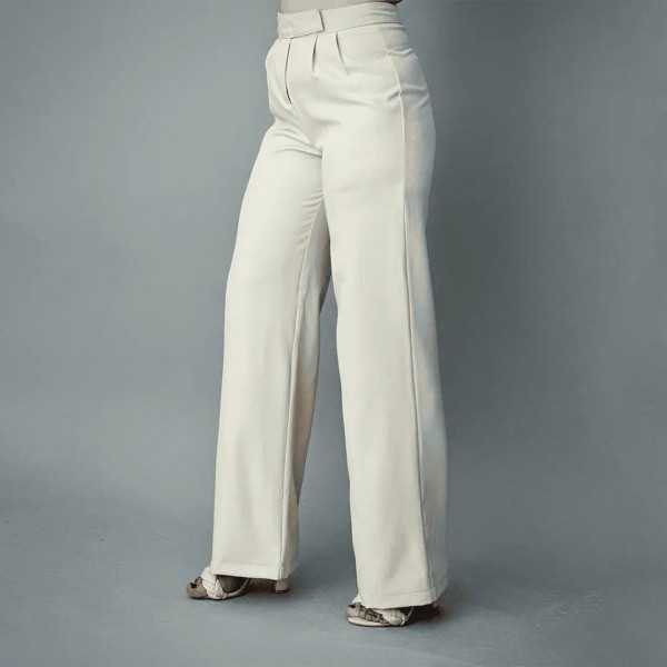 Pantalon femme large scratch