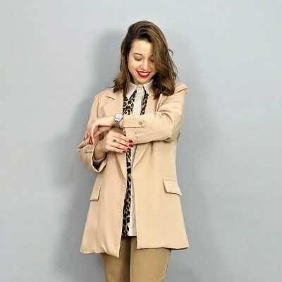 Blazer Femme Oversize