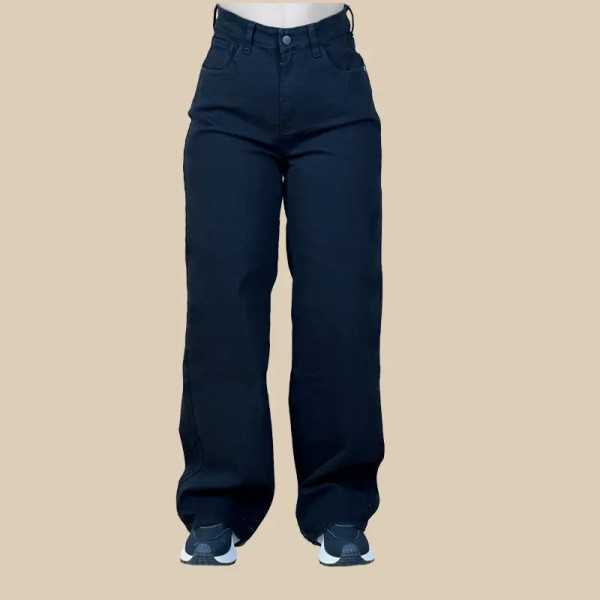 Pantalon femme large noir