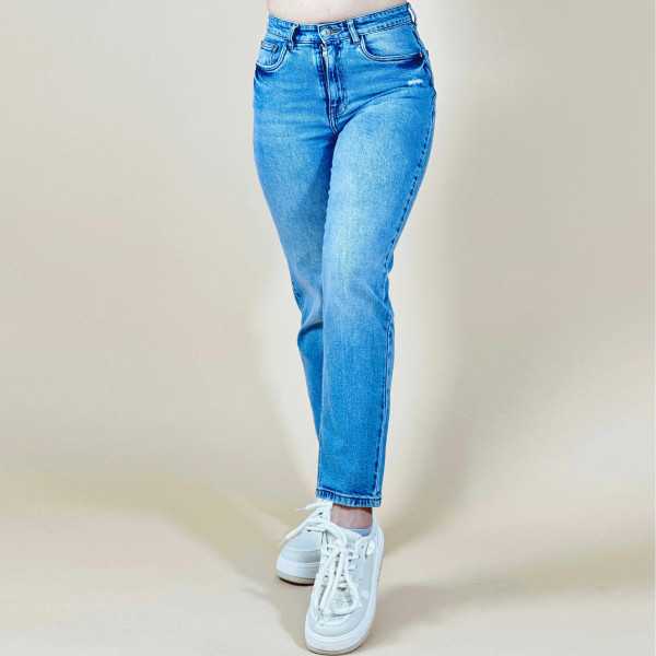 Pantalon momfit femme story