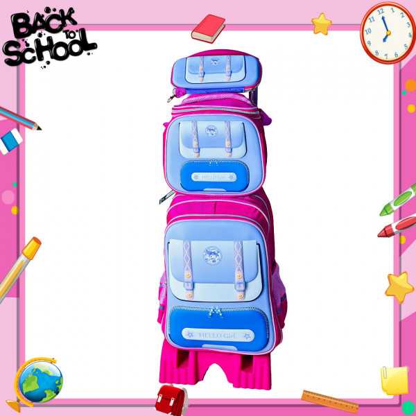 pack 3 pièces cartable Aws