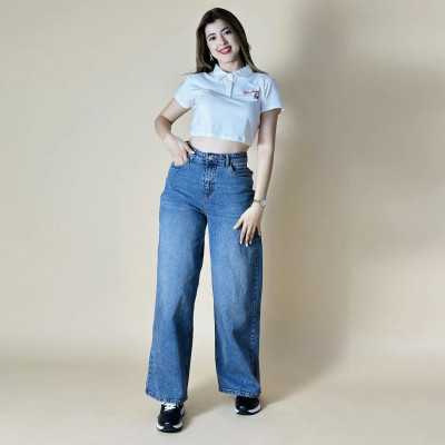 Pantalon Wide Leg Femme Pivoine – Élégance & Confort