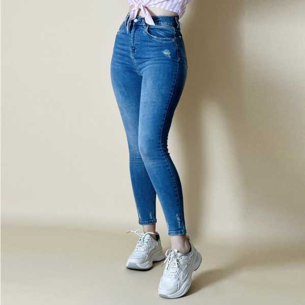 Pantalon skinny pivoine dirty