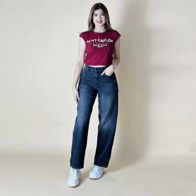Baggy Femme Pivoine – Style Décontracté & Confortable