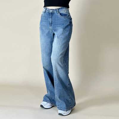 Wide Leg Découpe pivoine dirty