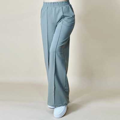 Pantalon femme moltonné