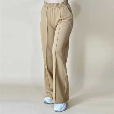 Pantalon femme moltonné