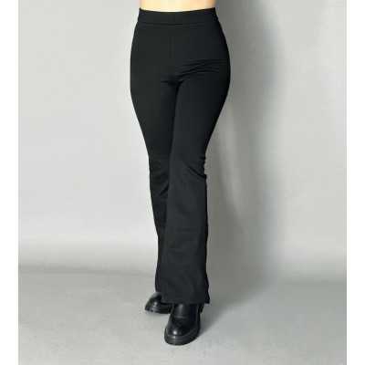 Pantalon patte femme pivoine