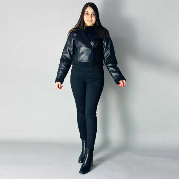 Veste Femme semicuir