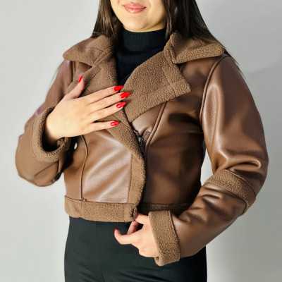 Veste Femme semicuir