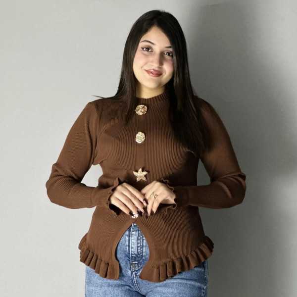 pull femme maille+ new26