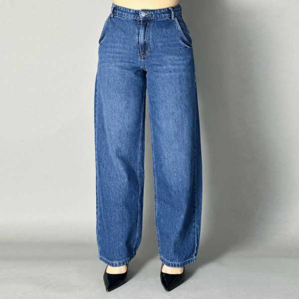 Baggy femme pivoine bleu foncé