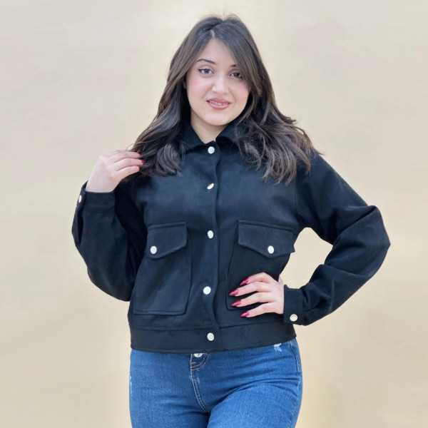 Veste femme daim zoe