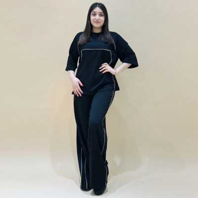 Ensemble demi manche femme pivoine