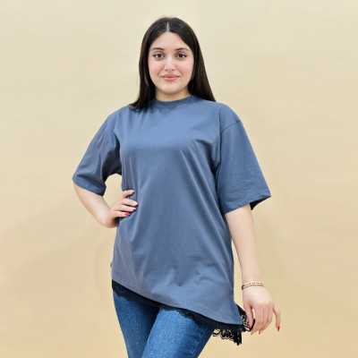 Pull femme over dentelle