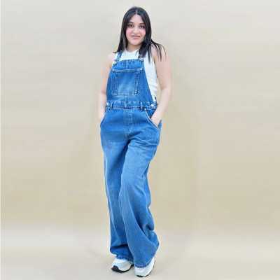 Salopette femme pivoine