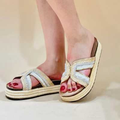 Claquette femme joalicee