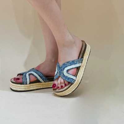 Claquette femme joalicee