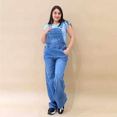 Salopette femme pivoinne