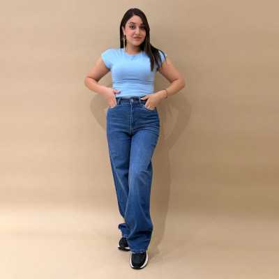 Large femme pivoine bleu Large femme pivoine bleu