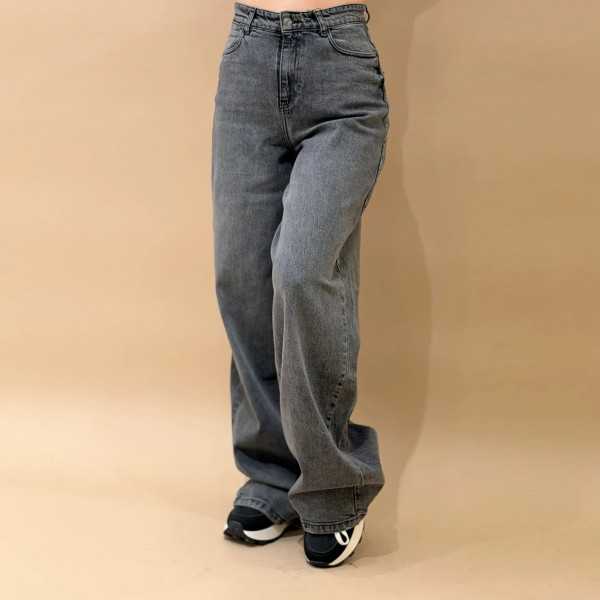 Wide Leg femme gris