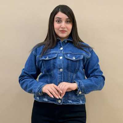 Veste femme pochette pivoine
