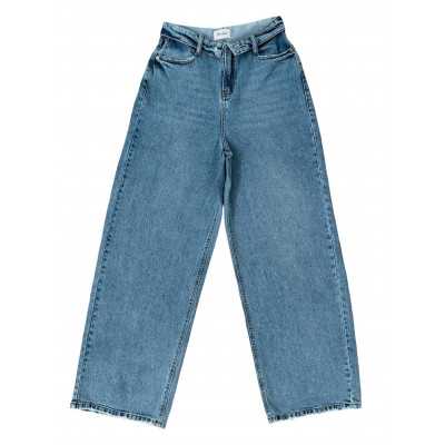 jean Wide Leg femme snow