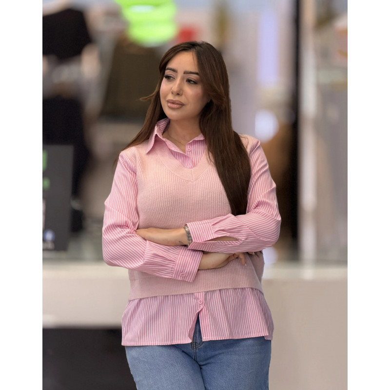 Pull chemise femme aisabelle