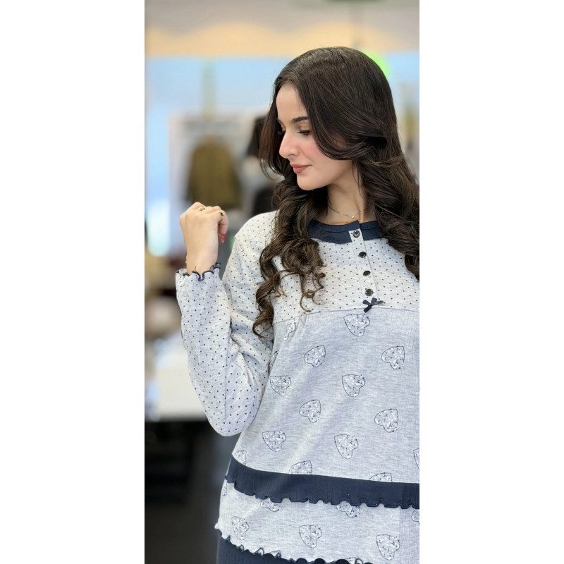 Pyjama femme pointé