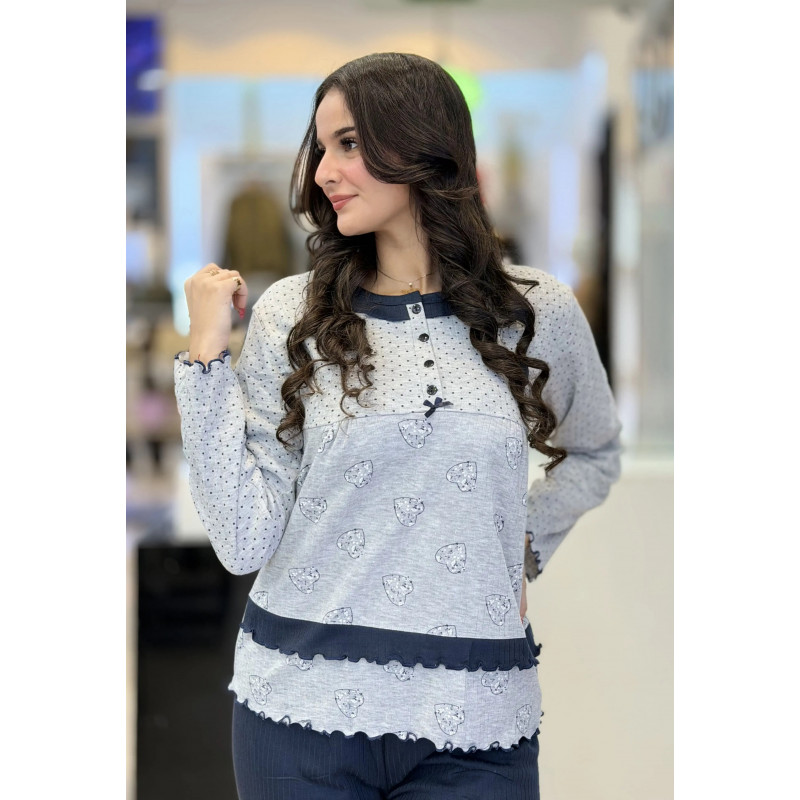 Pyjama femme pointé