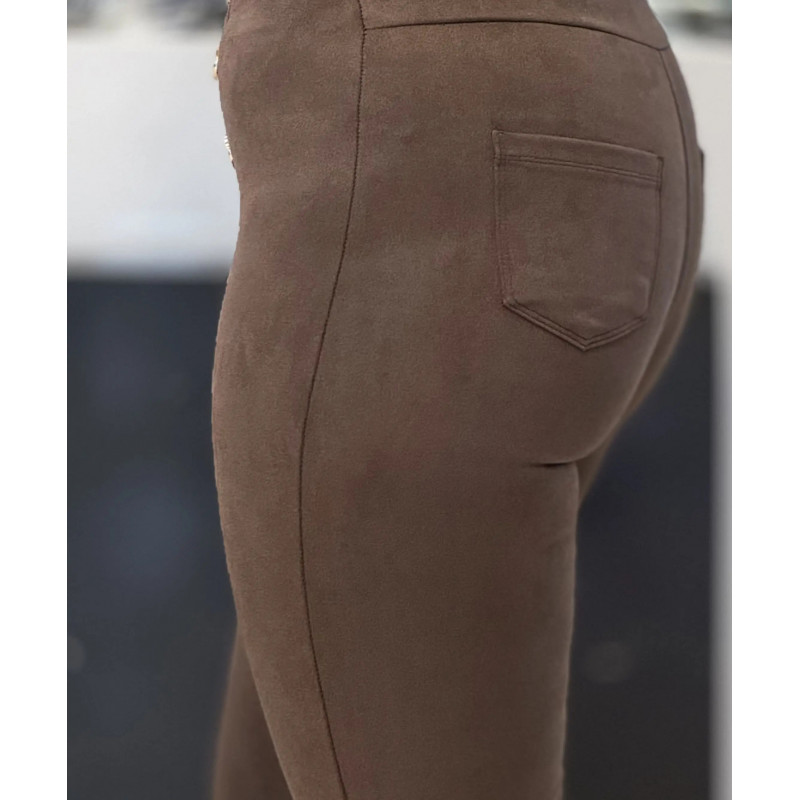 Legging Femme daim