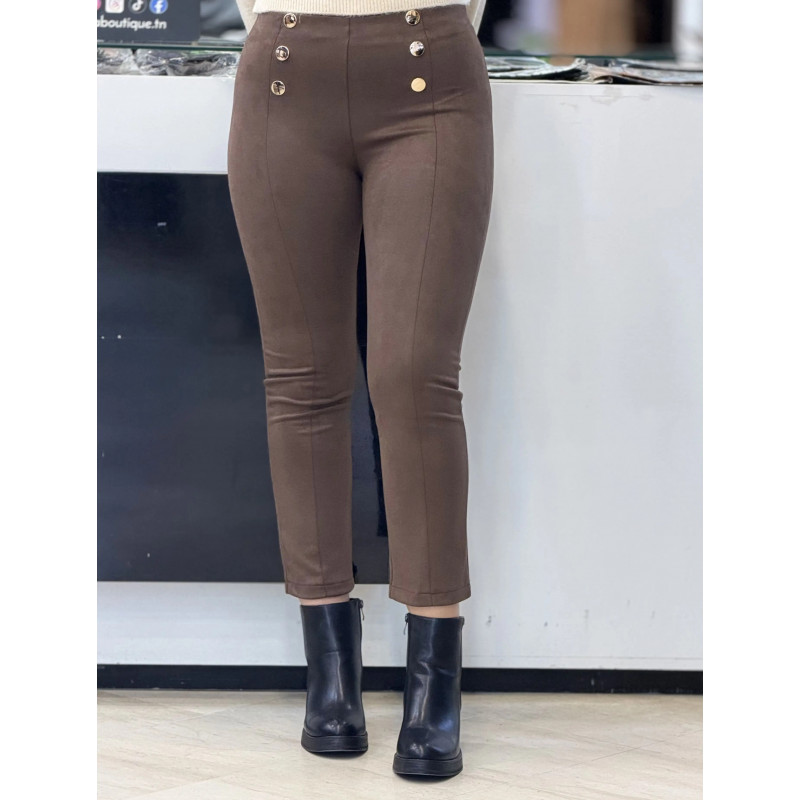 Legging Femme daim
