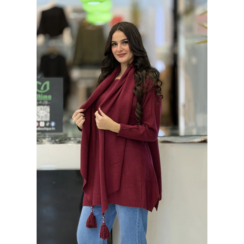 Pull cache-col Femme DIX-ONZE