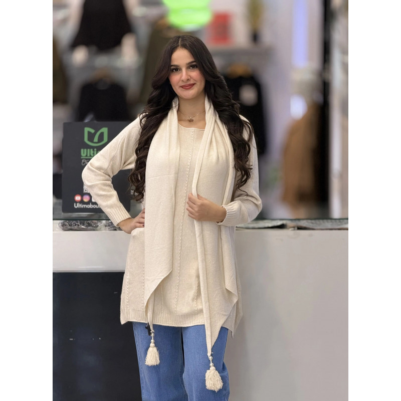 Pull cache-col Femme DIX-ONZE