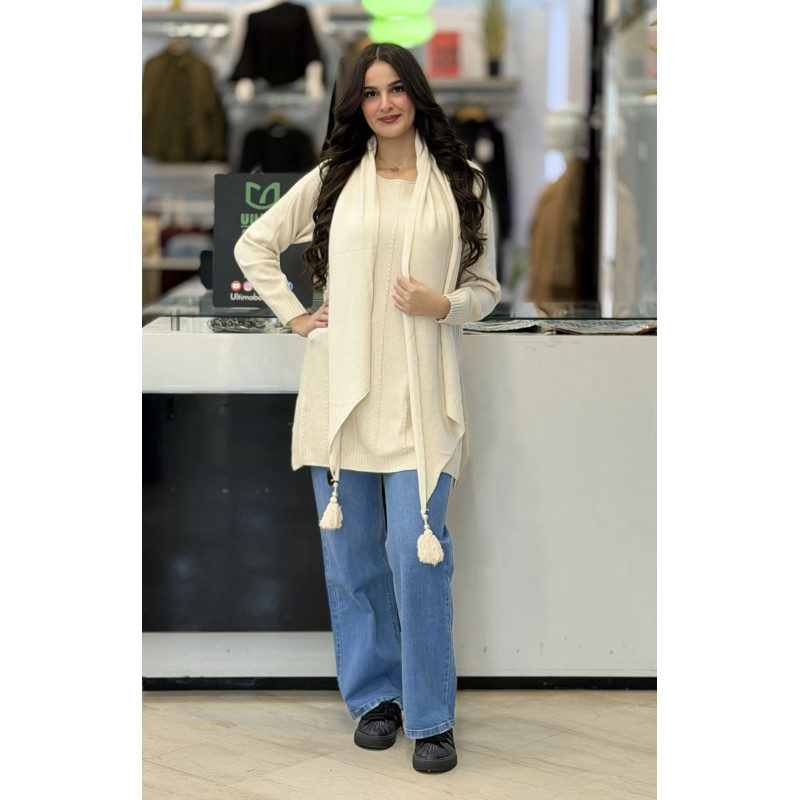 Pull cache-col Femme DIX-ONZE