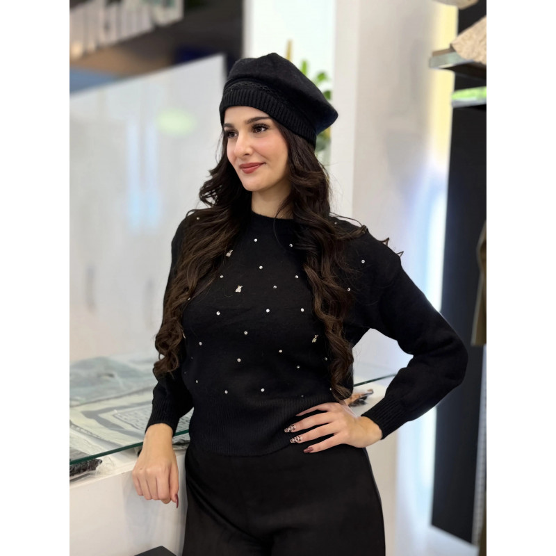 Pull femme teddy