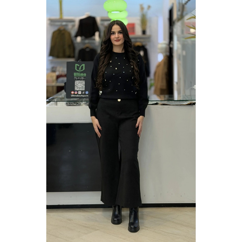 Pull femme teddy