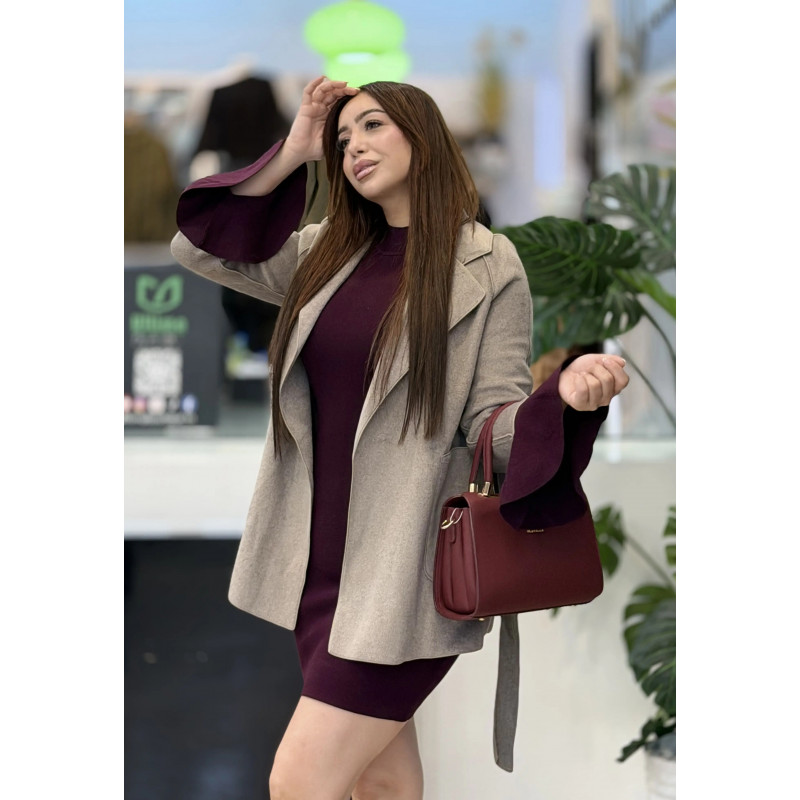 Trench femme court
