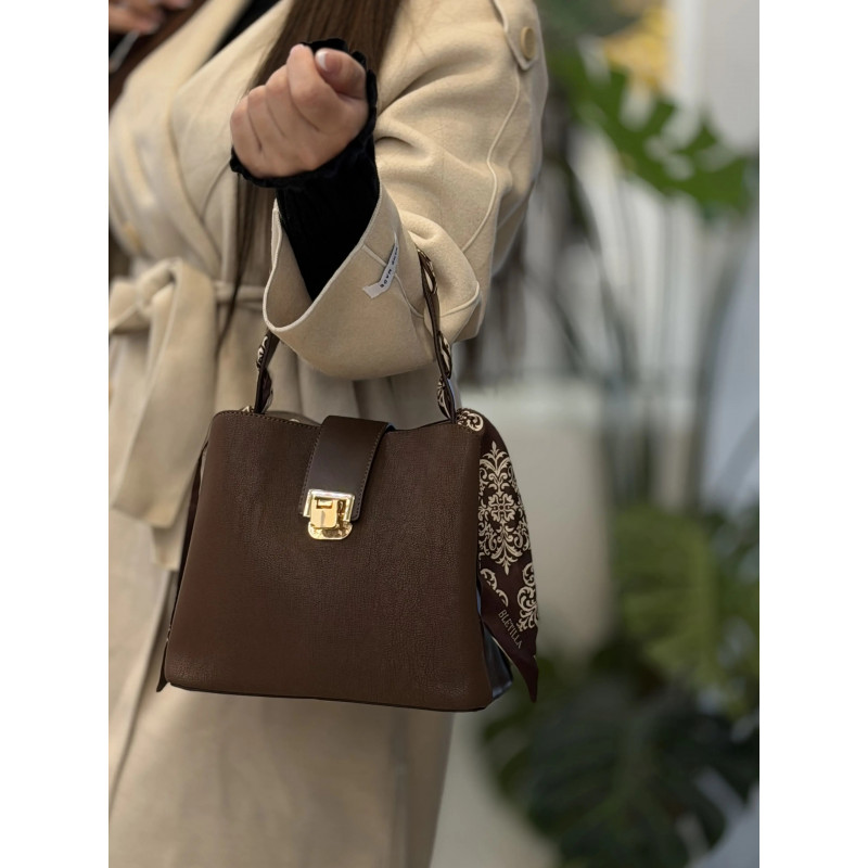 Sac à main femme foulard