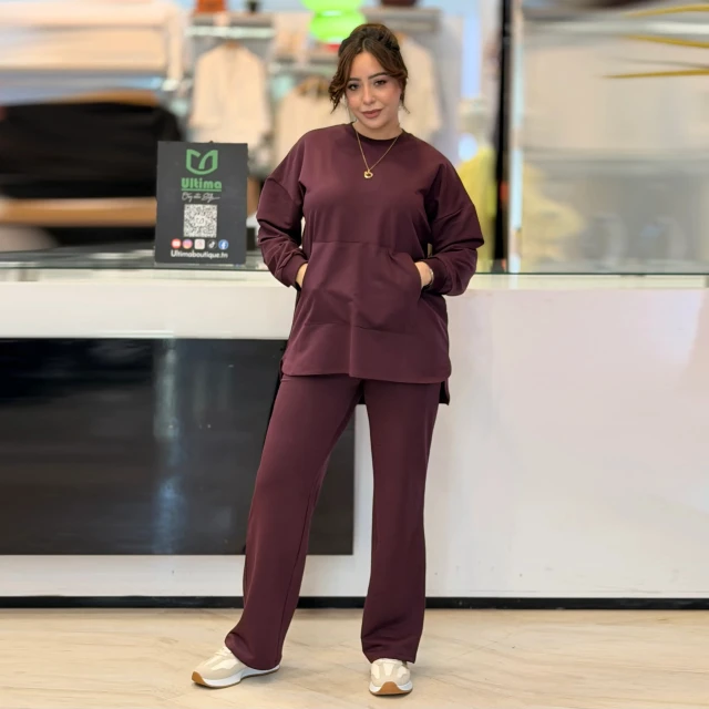 Jogging voille zoe pche dvt — autre vue